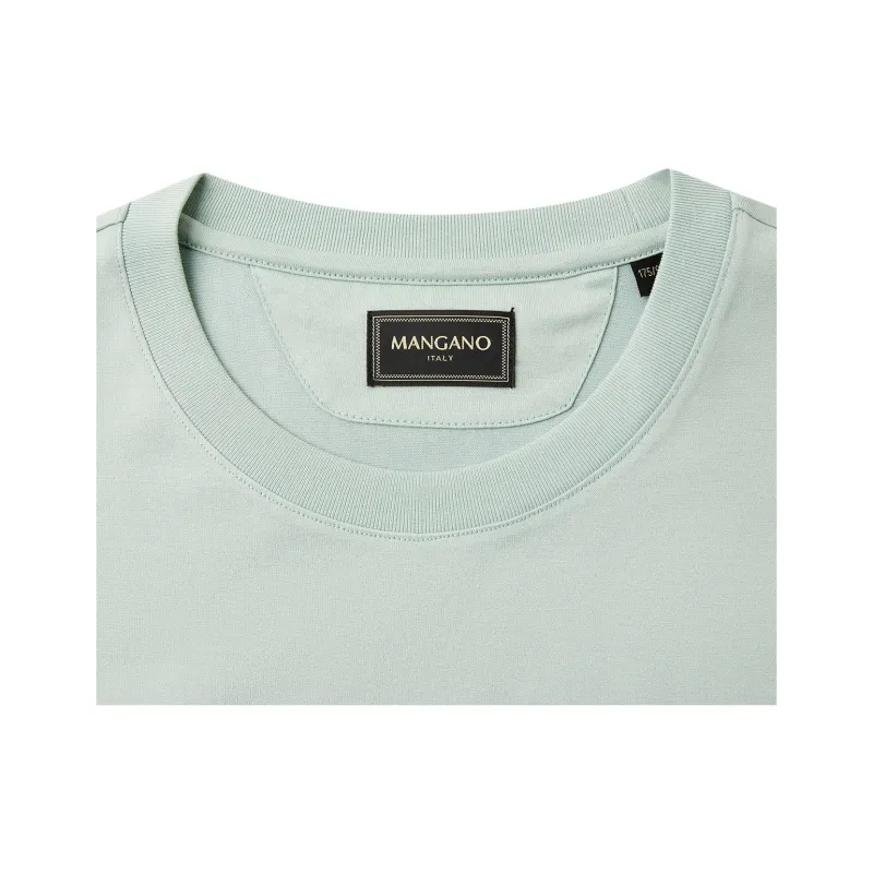 MANGANO T Shirts Men Mint Green-3