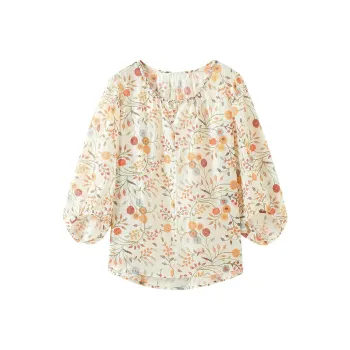 Hang Yi Court Shirts Women's Orange