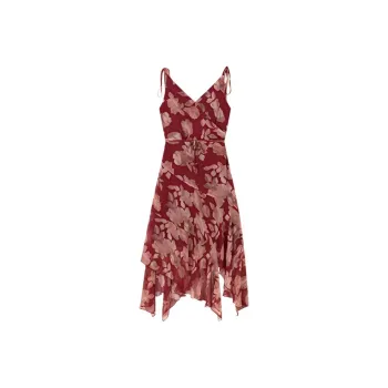 IQC Slip Dresses Women's Red