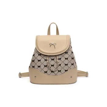 FREEHIKE PU Backpack Women's Brown/White/Silver