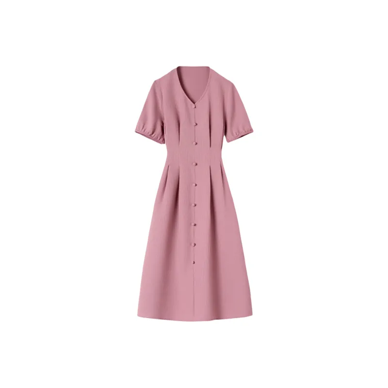 LUYOUYE Short Sleeved Dress Women's-5