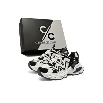 Colorful Creations Slip Resistant, Abrasion Resistant, Breathable Low Top Chunky Sneakers Men's