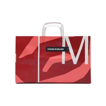 FREITAG PVC Tote Bag, Shopping Bag, Handbag Tubas Unisex Red