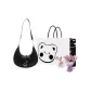 Black+Shopping Bag+Greeting Card+Dried Flower