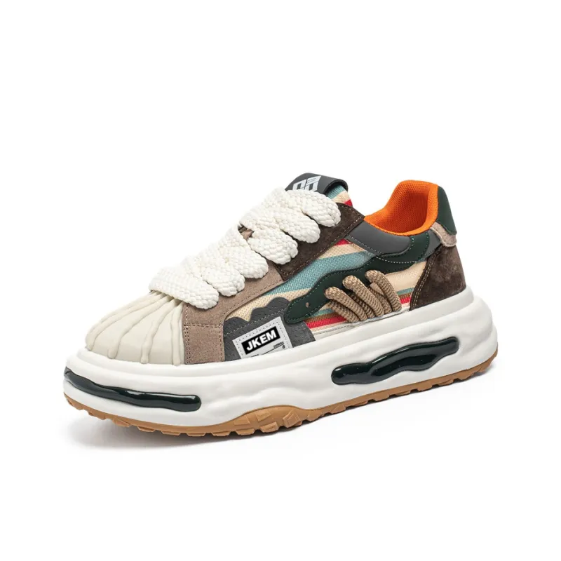 JKEM Cushioning, Breathable, Height Increasing Low Top Casual Shoes Men's-16