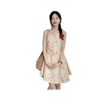 XIANSINIAO Slip Dresses Women's Image Color