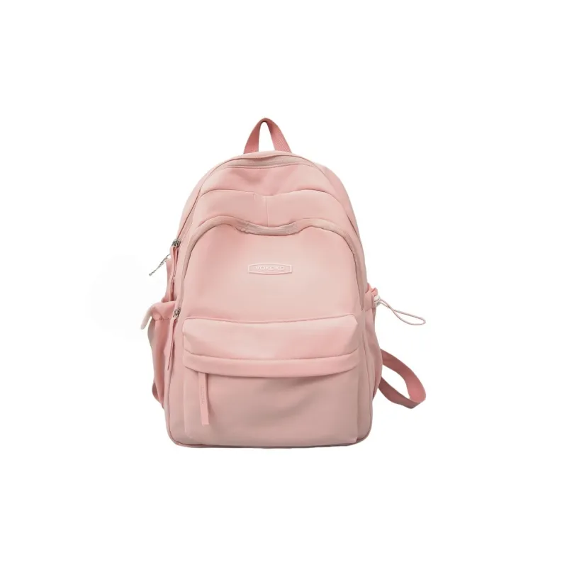 BRABOSTON Nylon Backpack Tubas Women's Black/Pink/Yellow/Purple/Blue-5