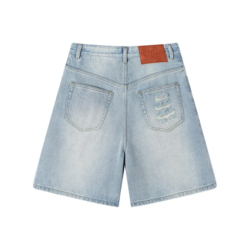DANGEROUSPEOPLE Denim Shorts Unisex-1