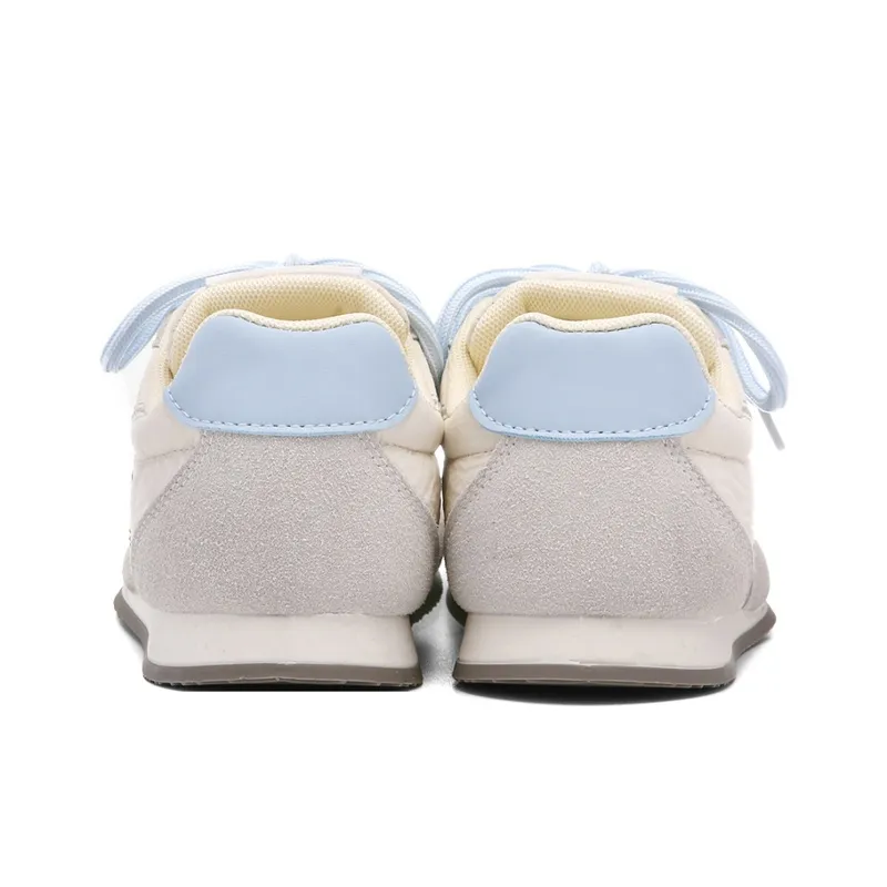 The New Age Family Low Top Skateboard Shoes Women's Yellow Blue-3