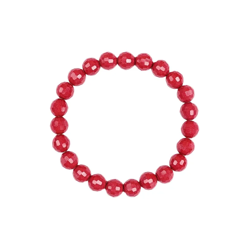 Beth Jewelry Cinnabar Jade Bracelets Unisex-9