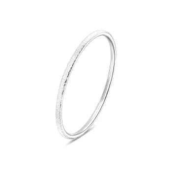 Bowl S999 Fine Silver Bangles Unisex