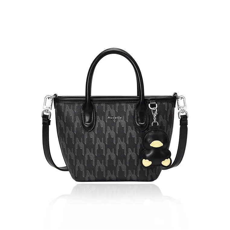 NUCELLE PVC Shoulder Bag, Crossbody Bag, Handbag Trumpets Women's Multicolor-7