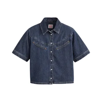 Levis Shirts Women's Medium Blue