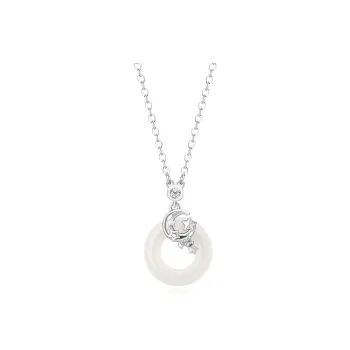 Seven Seven Silver Jewelry Natural Chalcedony Necklaces Women's
