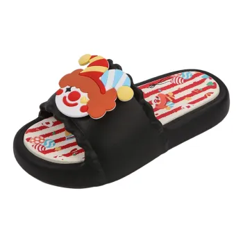 Thin Strips Slippers Women's, Black