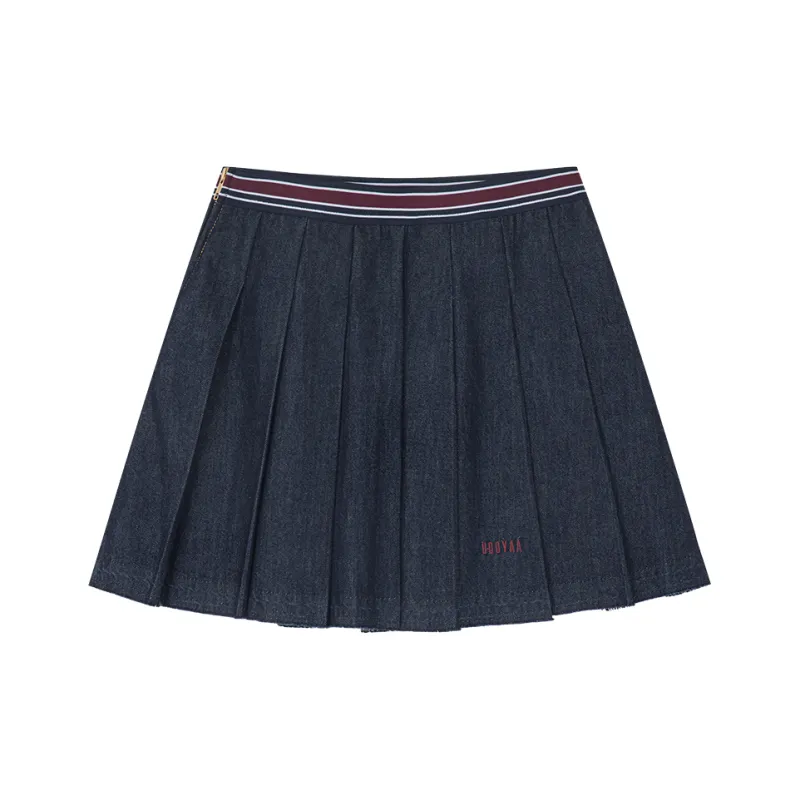 UOOYAA Denim Short Skirts Women's-0
