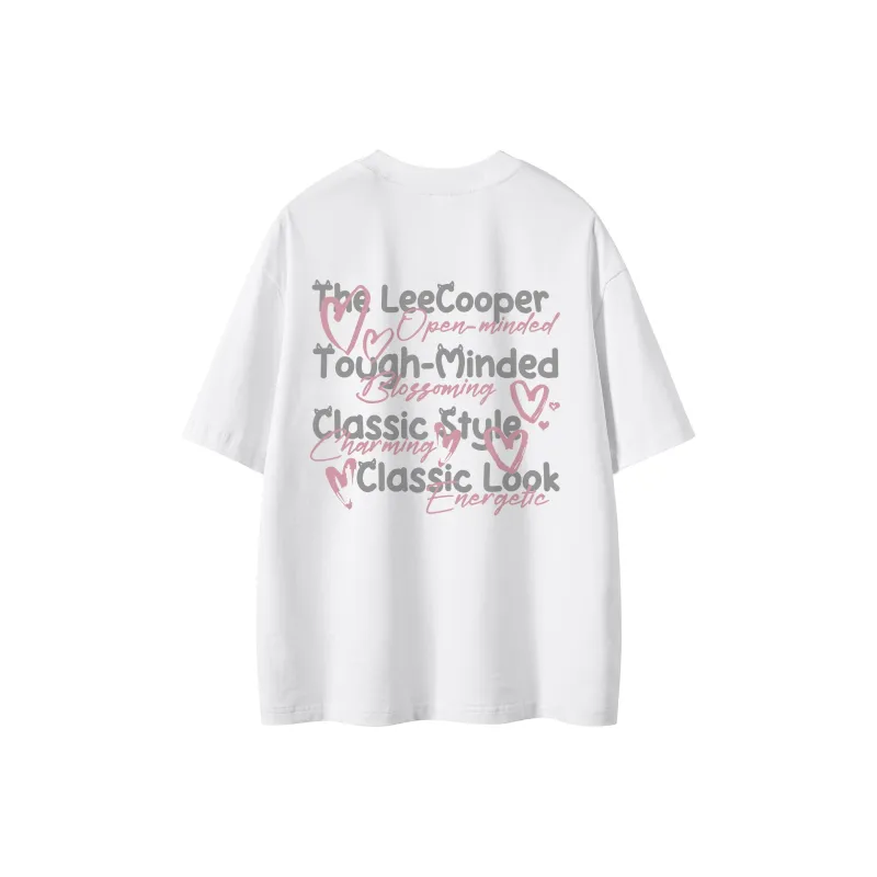 Lee Cooper T Shirts Unisex-4