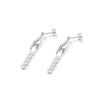 ETAHLOVE S925 Silver Stud Earrings Unisex