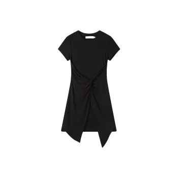 ABCMININ Short Sleeved Dress Women's