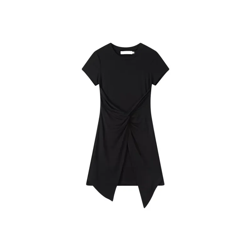 ABCMININ Short Sleeved Dress Women's-0
