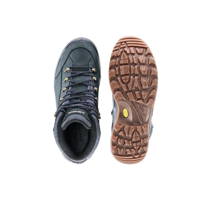 Lowa Renegade Mid Top Hiking Shoes Men's Dark Blue-2