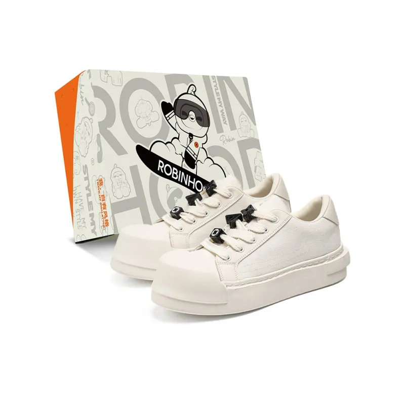 ROBINHOOD Slip Resistant, Abrasion Resistant, Breathable, Lightweight Low Top Canvas Shoes Men's Box Included-5