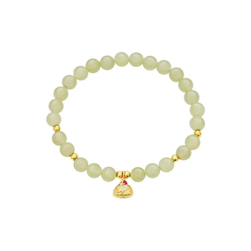 WEITIANXUAN Bracelets Pale Greenish White Jade Women's-0