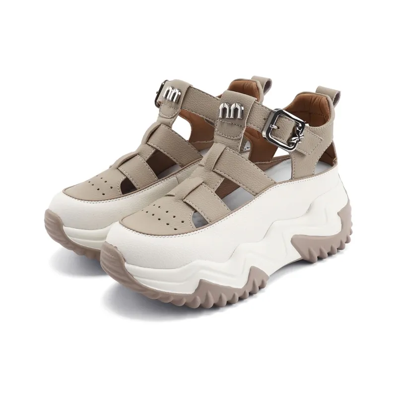 TOM TAILOR Crimson Mango Platform Sandal Height Increasing Breathable Low Top Casual Shoes Women's-13