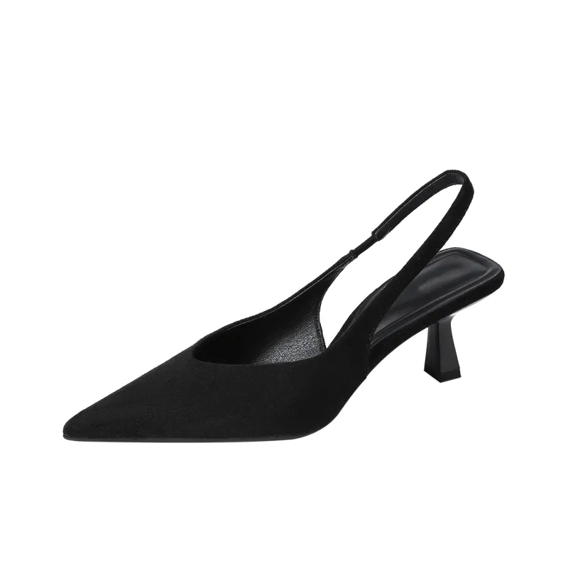 Beijiani Slim Heel High Heels 6.5CM Women's-0