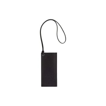 HERMES H Sellier Cow Leather Travel Storage Bag Unisex Black