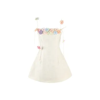 COVER TIME Slip Dresses Women's Apricot