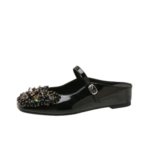 City logo Rubber Sole Slip Resistant Closed Toe Slippers Women's