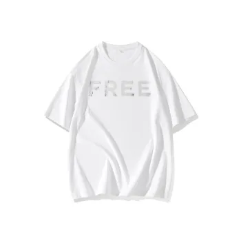 FAIRWHALE Drop Shoulder Sleeve T Shirt Women's