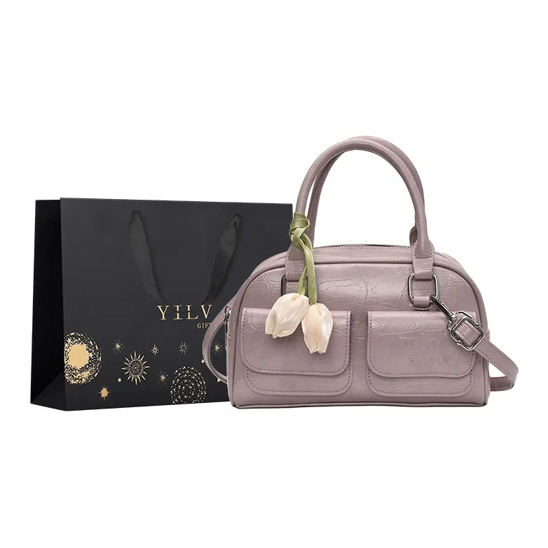 Yi Brigade PU Handbag Women's Multicolor-12