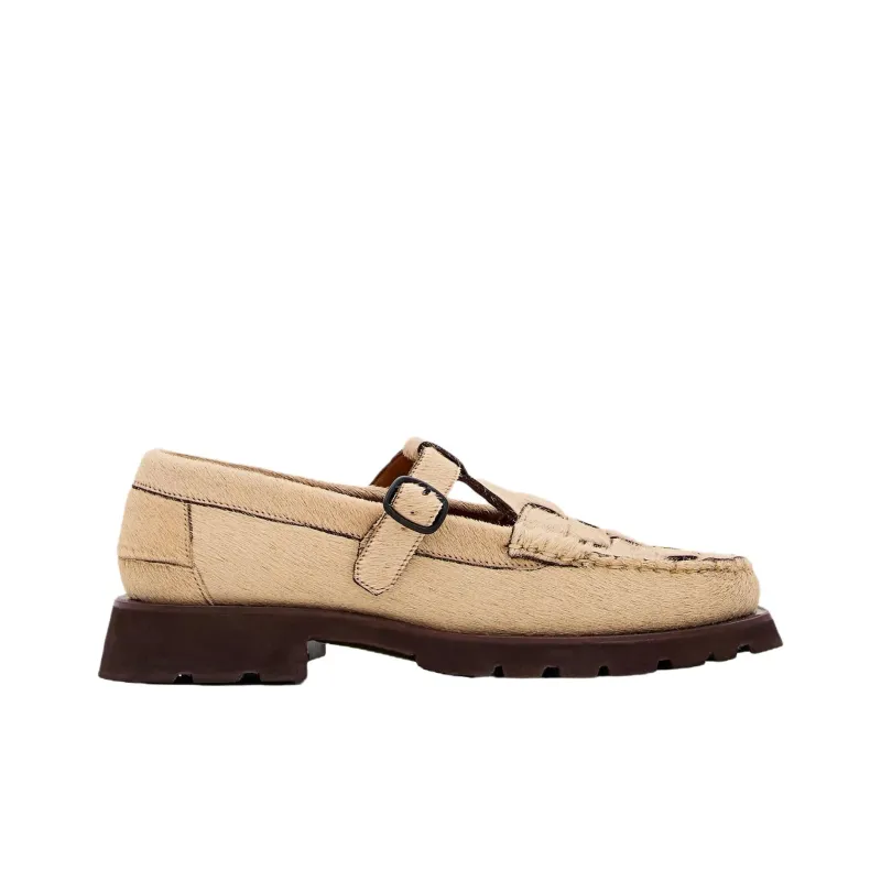 HEREU T Bar Strap Loafers Women's-1