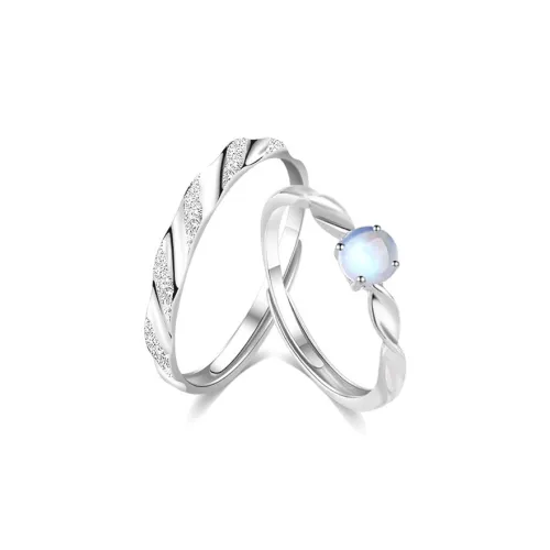 Master Kim Glass Cat Eye Adjustable Ring Unisex