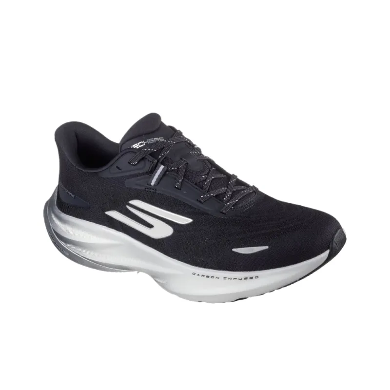 Skechers Low Top Running Shoes Men's Black-3