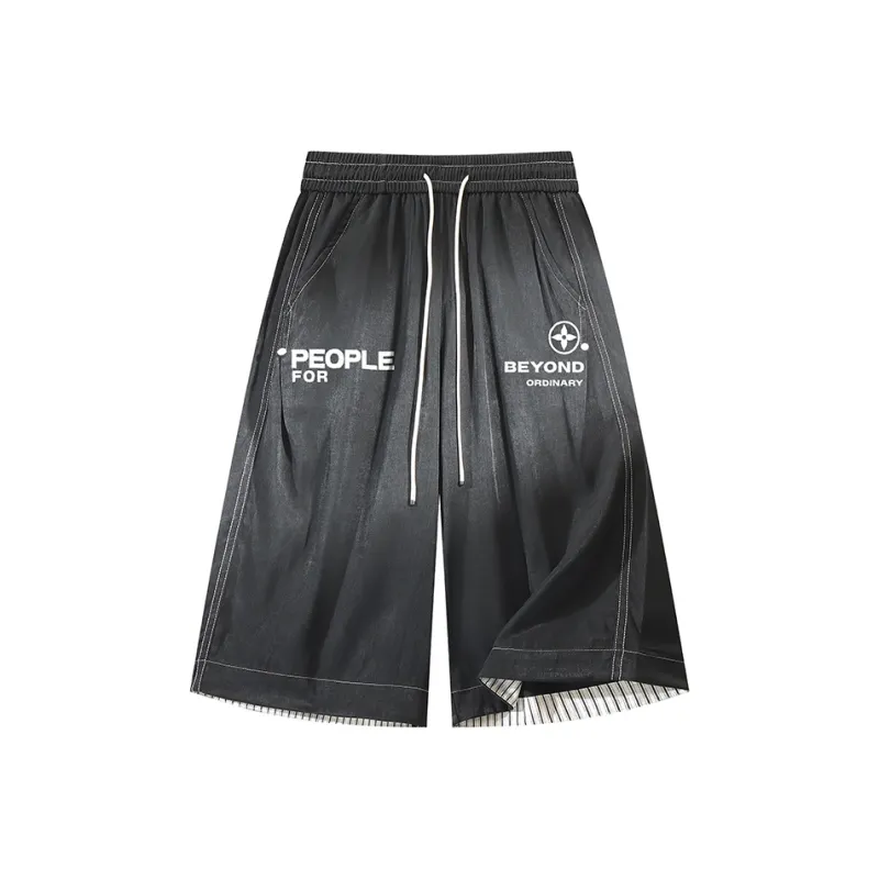 FAX FOR FMACM Denim Shorts Unisex-0