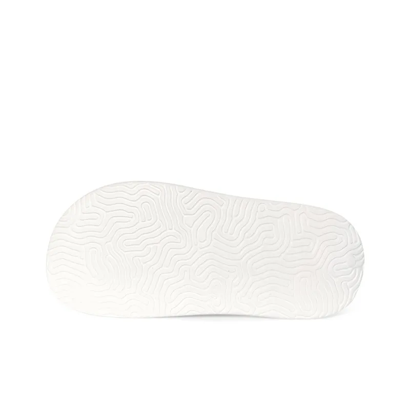 PEAK Tai Ji1.0 Slip Resistant Abrasion Resistant Cushioning Slide Slippers Men's Ivory Green-4