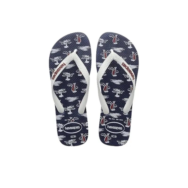 Havaianas Flip Flops Men's White-3