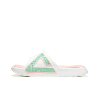 PEAK State Pole Slip Resistant Odor Resistant Abrasion Resistant Slide Slippers Women's White Pink