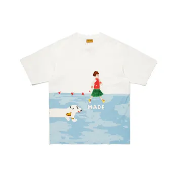 HUMAN MADE KEIKO SOOTOME Collaboration T Shirts Unisex White