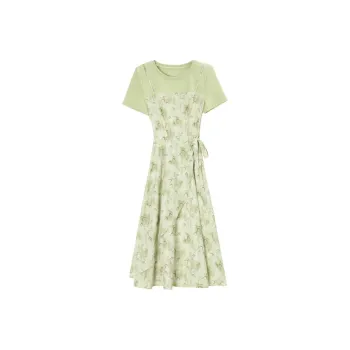 Mu Xiao Xin Short Sleeved Dress Women's