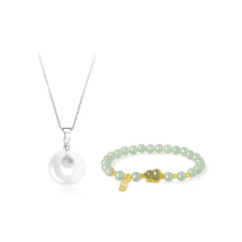 GIFU Colored Glaze Necklaces Women's