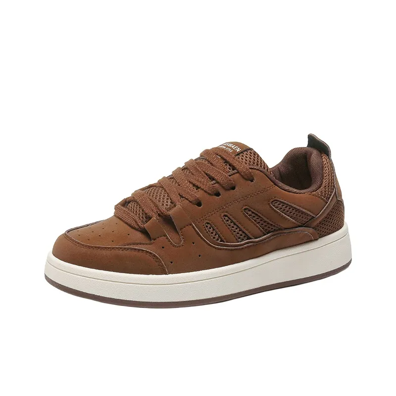 TELENT Cushioning Abrasion Resistant Breathable Low Top Skateboard Shoes Men's-0