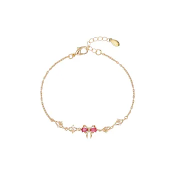 Barbie Copper Bracelets Women's Gold Gift Box Set