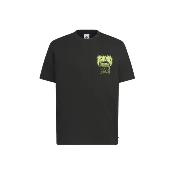 Adidas Originals Q12 DEATH T Shirt Men's Black