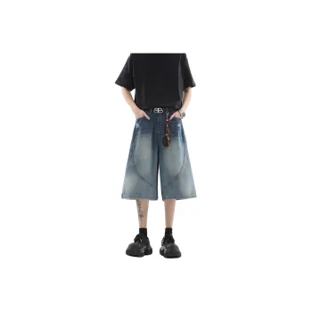 Chisportate Denim Shorts Unisex