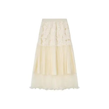 ELF SACK Casual Long Skirt Women's