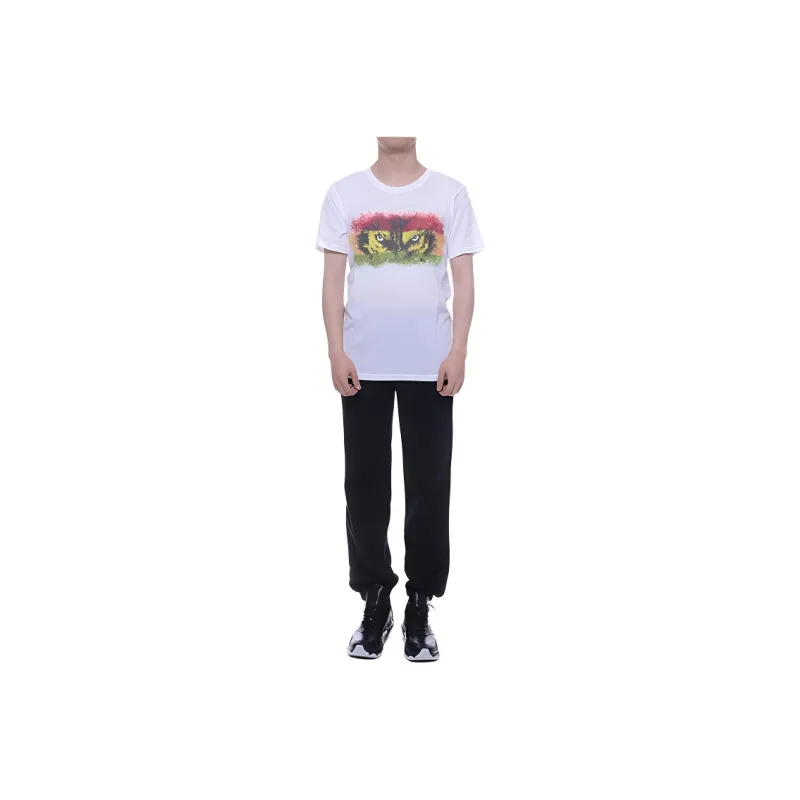 BALMAIN T Shirts Men White-0